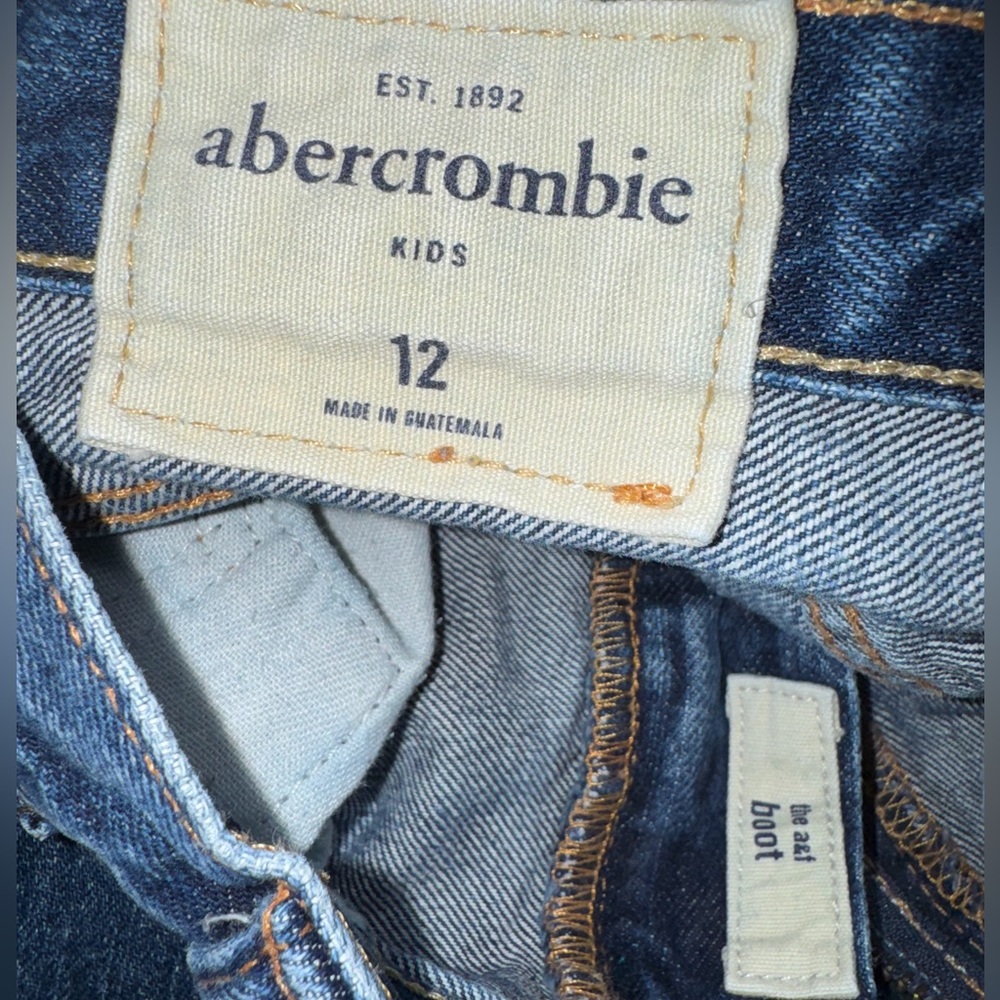 abercrombie kids - the a&f boot jeans - Size 12 - Picture 5 of 5